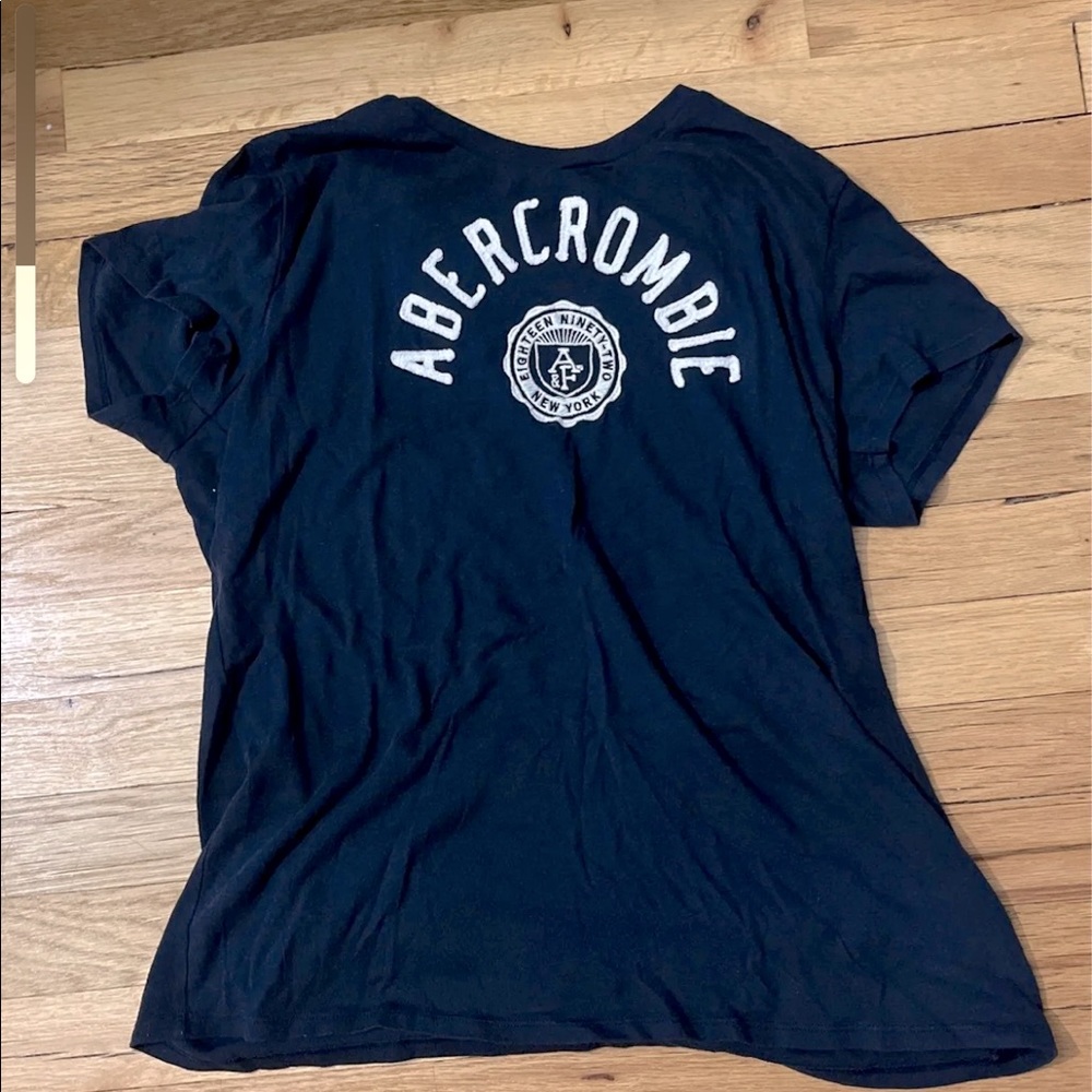 Abercrombie vintage navy blue logo 1892 shirt
